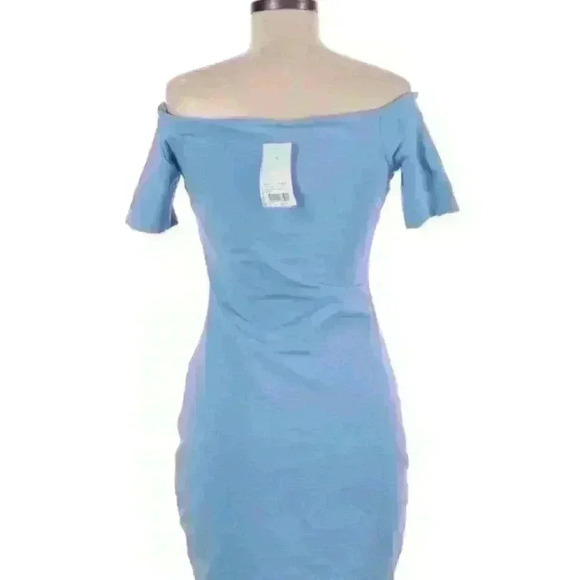 Kookai Size 2 Dusty Blue Dawn Mini Dress (NWT) - Picture 2 of 7